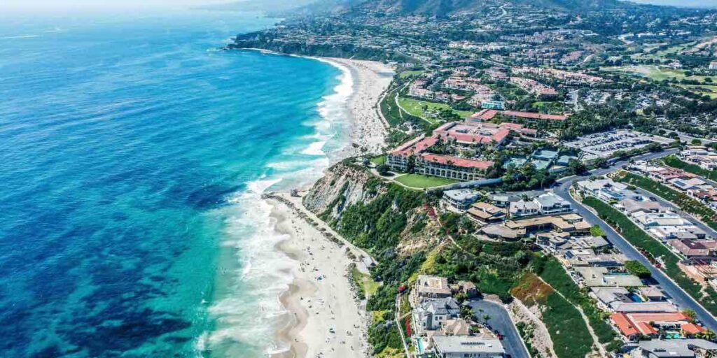 Surfing and Swimming Areas Along Orange County Coastline