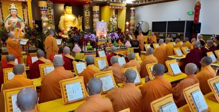 Holy Miracles Temple Commemorates Amitabha Buddha’s Birthday with a Grand Dharma Assembly in Pasadena