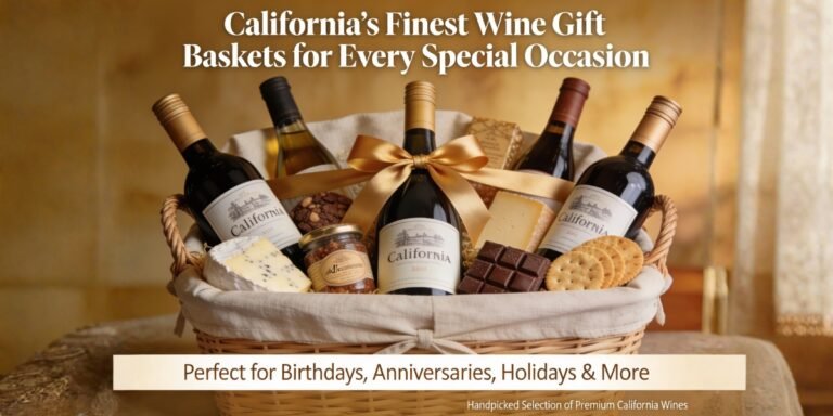California Wine Gift Baskets for Every Special Occasion