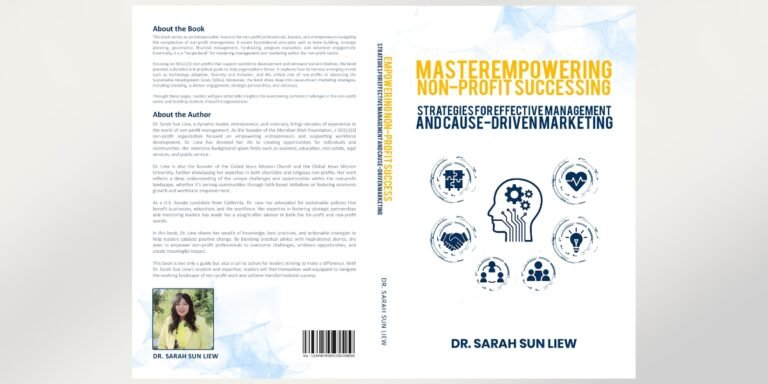 Dr. Sarah Sun Liew: A Global Leader Empowering Entrepreneurs, Education, and Community Impact