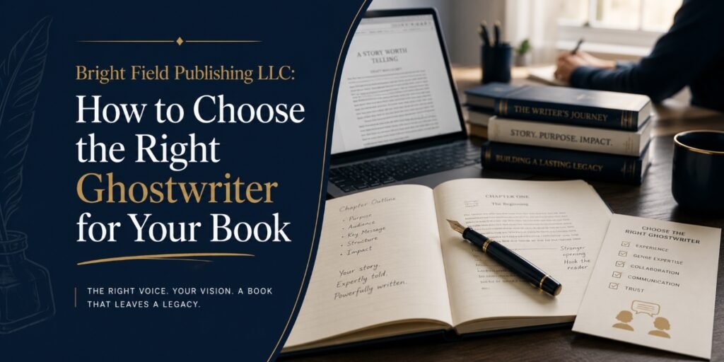 How to Choose the Right Ghostwriter for Your Book | Bright Field Publishing LLC