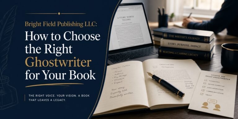 How to Choose the Right Ghostwriter for Your Book | Bright Field Publishing LLC