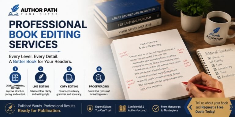 Professional Book Editing Services by Author Path Publishers