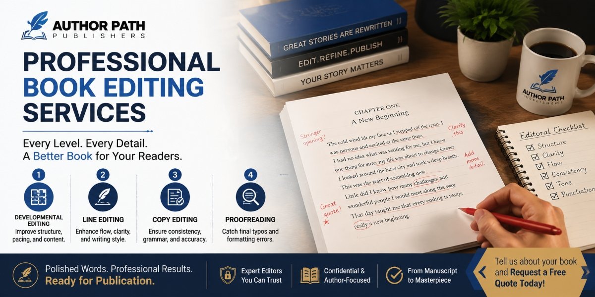 Professional Book Editing Services by Author Path Publishers