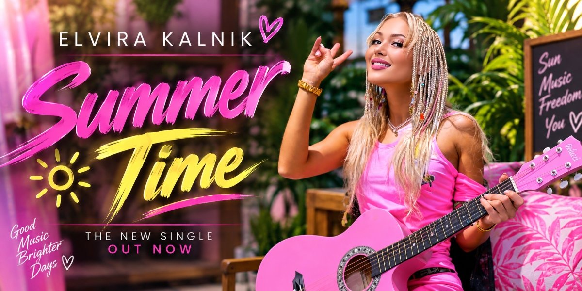 Elvira Kalnik’s “Summer Time” Finds Something Timeless in the Simple Act of Being Happy