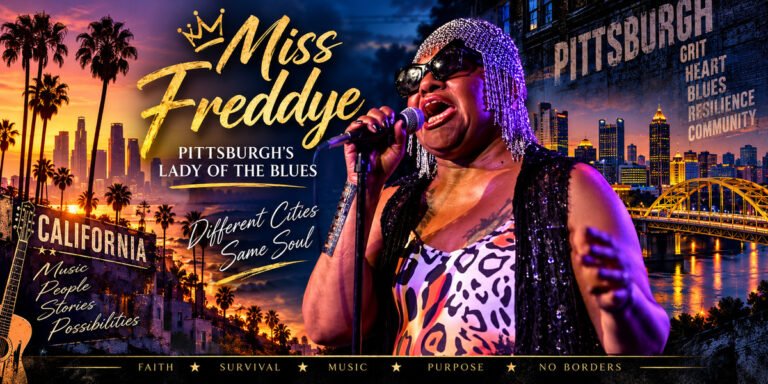 Steel City Soul Meets the Golden State, Miss Freddye Brings a Survivor’s Blues to California