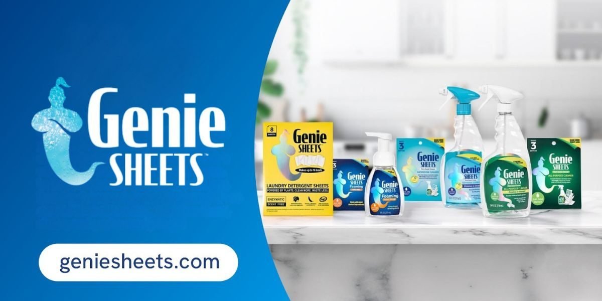 Ditch the Jug, Embrace the Sheet: Genie Sheets Redefine Clean