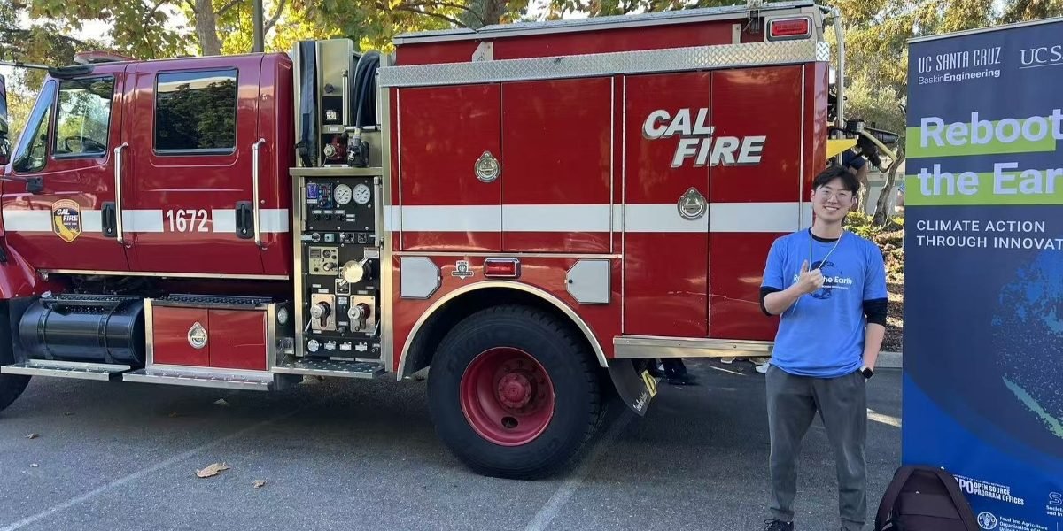From Research to Response: Shaoheng Zhou at the UN Wildfire Hackathon